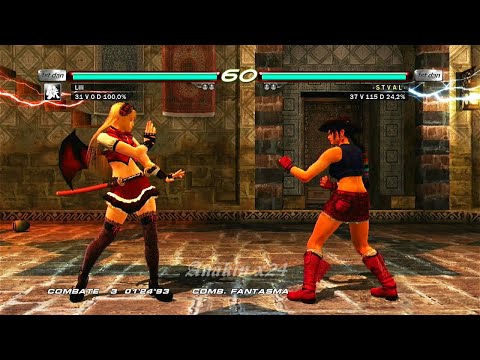 98_7 Lili Rochefort ryona vs Julia ryona - Tekken 6 Combate fantazma PS3 ( Anakin x24 ) 2024