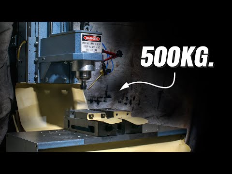 My DIY CNC mill eats metal