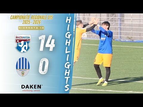 HIGHLIGHTS INVICTA MATERA U15 | Invicta Matera VS Brienza Calcio. Campionato Regionale 25/26