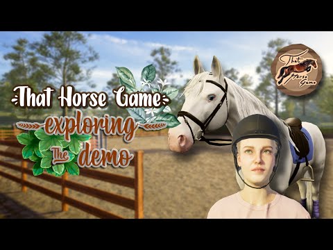 THAT HORSE GAME: Exploring The Demo || NEW HORSE GAME 2022