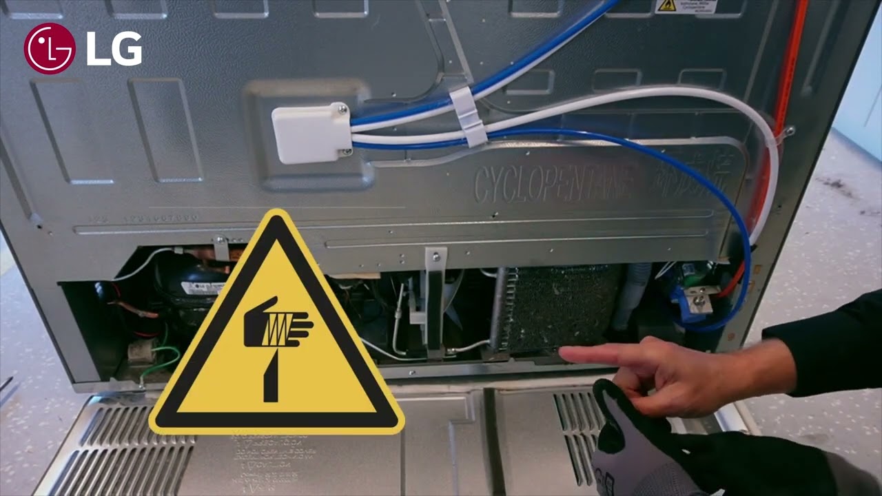 LG Refrigerator: How to Clean the Condenser