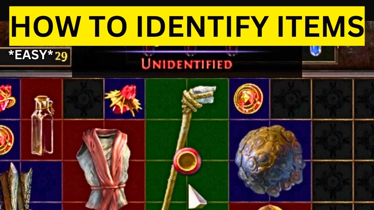 How To Identify Items in Path of Exile(EASY)