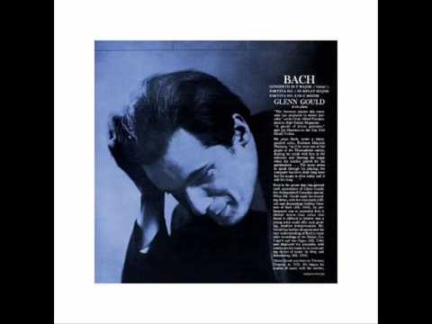 Glenn Gould - Bach Italian Concerto in F Major, BWV 971, 1st Mvt