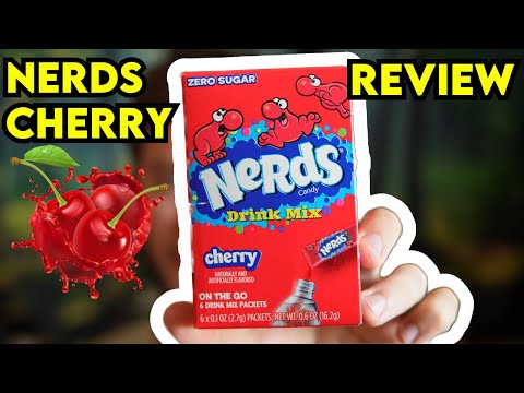 Nerds Cherry Zero Sugar Drink Mix Review