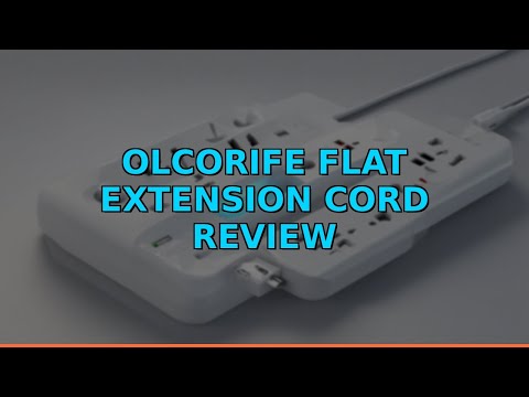 Olcorife Flat Extension Cord Review