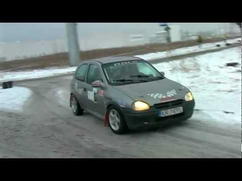 Rallysprint Myślenice 15.01.2012 SIKORSKI / JĄKAŁA OPEL CORSA B