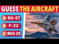 Can YOU Guess All These Military Planes Aviation Quiz Fighter Jet