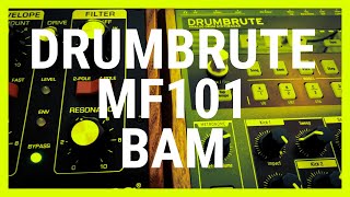 Video thumbnail for Revisiting the Arturia Drumbrute with the help of OTO Bam and Moogerfooger MF101. by Christopher White
