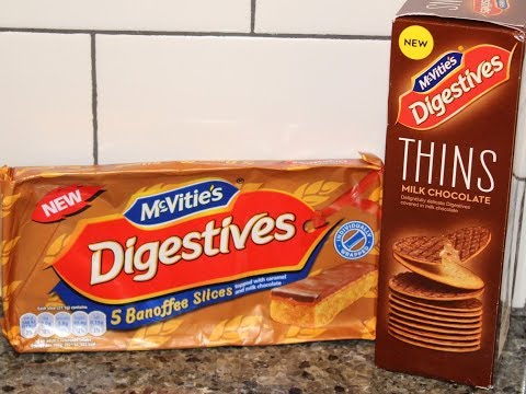 McVitie’s Digestives: Banoffee Slices & Milk Chocolate Thins Review