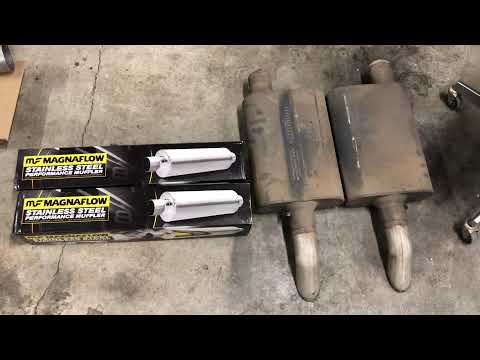MAGNAFLOW 10416 VS FLOWMASTER 40 SERIES 1969 FIREBIRD 400