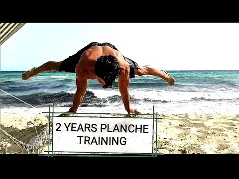 Almost 2 years of planche training