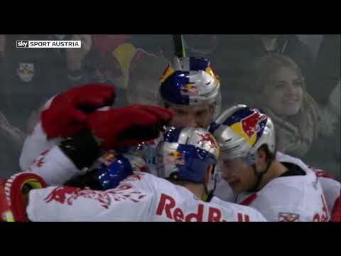 EBEL, 26. Runde: EC Red Bull Salzburg - Black Wings Linz 4:1