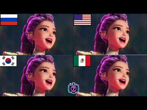 K-POP Warriors in multiple languages ​​🌍 | Guess the songs and characters Zoey Rumi 💖