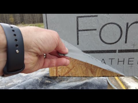 Don't buy Force Shield OSB before watching:  Force Shield vs Zip Vs Weather Shield wall Sheeting