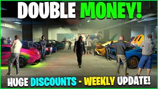 DOUBLE MONEY, FREE SALVAGE YARD CAR, DISCOUNTS & LIMITED TIME CONTENT - GTA ONLINE WEEKLY UPDATE!