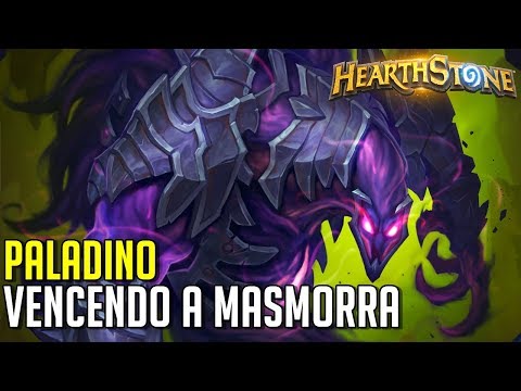 HEARTHSTONE - MASMORRA COM PALADINO [PT-BR] KOBOLDS E CATACUMBAS - Dungeon Run