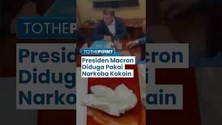 Video Viral Presiden Macron Simpan Tissue yang Disebut Isi Narkoba Kokain, Istana Elysee Klarifikasi