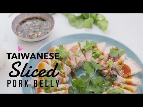 Taiwanese Sliced Pork Belly Recipe