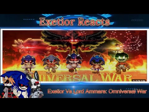 Exetior Reacts | Exetior vs Lord Ammare || Omniversal War (Full Movie) | Ft. Taiya & Blythe