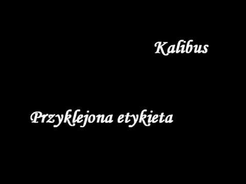 Kalibus - Przyklejona etykieta