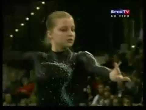 Anna Pavlova. RUS. 2008 DTB Pokal Stuttgart World Cup. EF BB (5th) (INJURY)