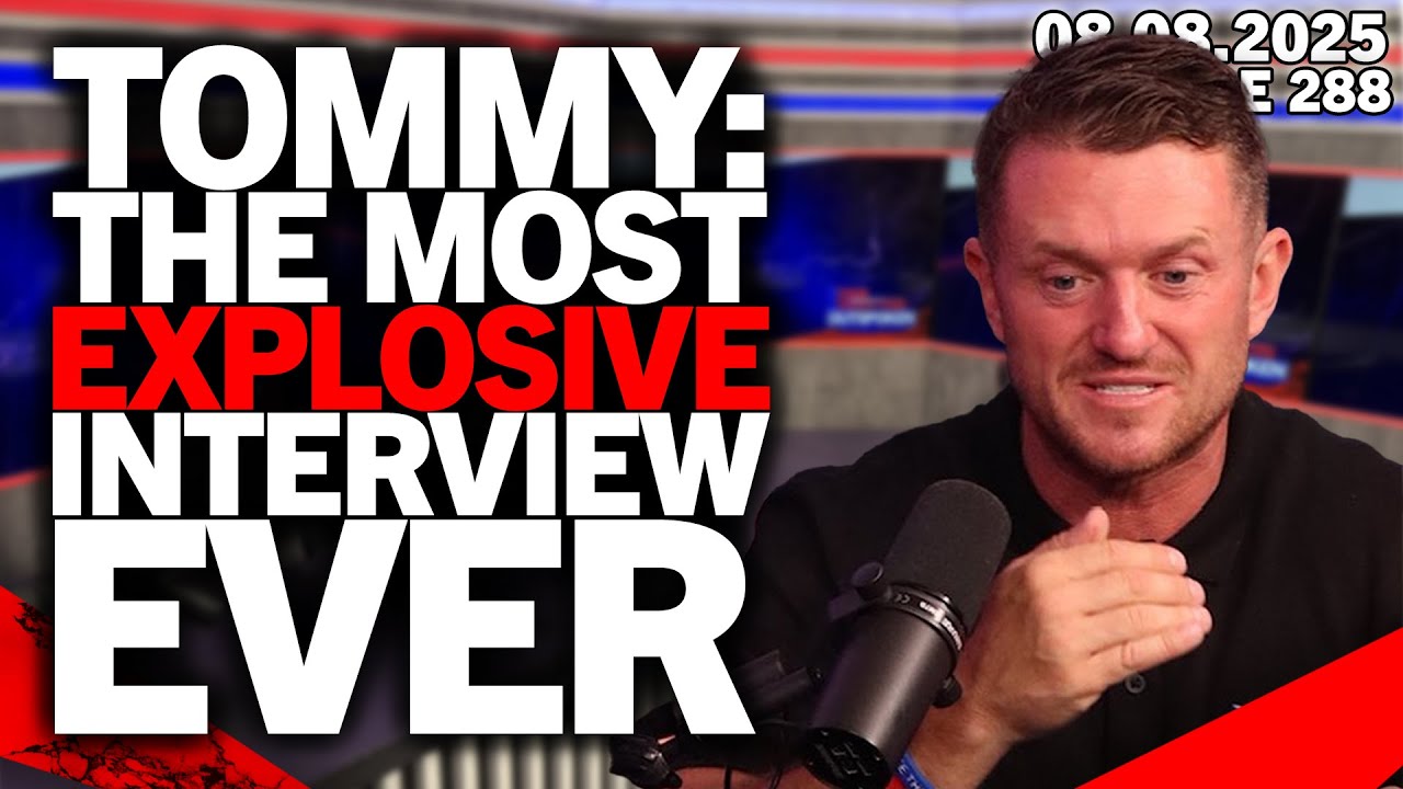 Tommy Robinson's most Explosive Interview ever as he Unleashes on Piers Morgan & Nigel Farage