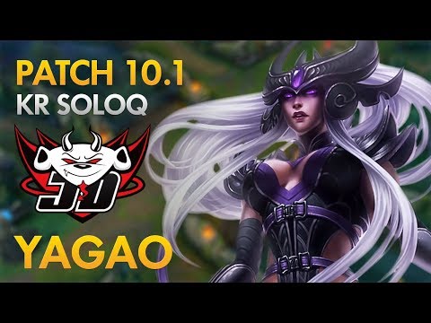 JD Gaming Yagao - Syndra Mid Lane - KDA 10/2/9
