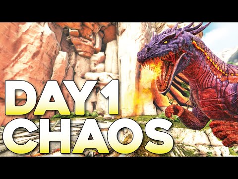 EPIC Day 1 Wipe: Insane PvP and Epic Raids with Our 20,000-Hour Duo! - ARK PVP