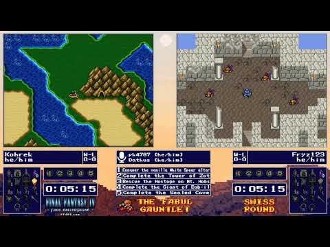 FF4FE Fabul Gauntlet - Swiss Round 1 - Kohrek VS Fryz123