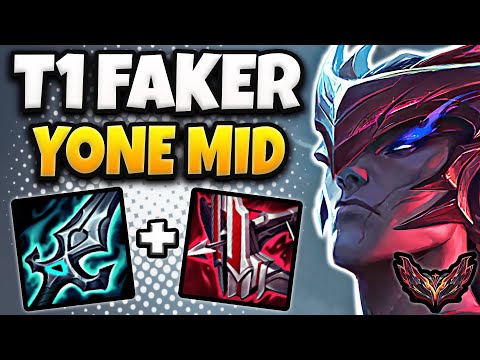 T1 Faker Yone vs Lucian [ MID ] Patch 14.15 Korea Grandmaster ✅