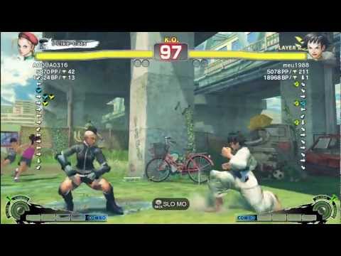 ACQUA (Cammy) vs Meu (Makoto) - AE 2012 Match *1080p HD*