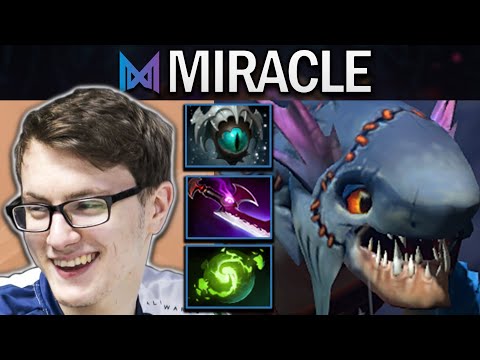 Slark Dota 2 Gameplay Nigma.Miracle with 22 Kills and Refresher-Skadi #dota #dota2