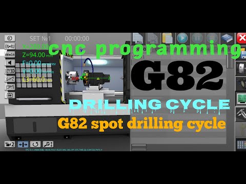 G82 spot drilling cycle/boring cycle