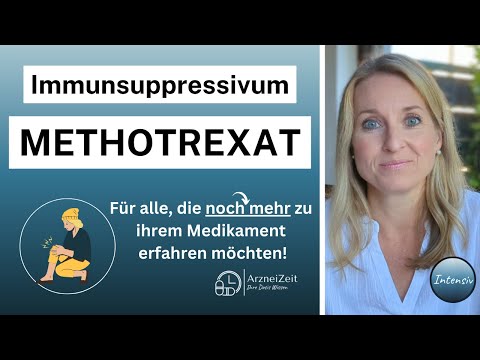 Methotrexat - MTX ➡️ Das sollten Sie zur Einnahme Ihres Medikaments wissen! (ausführlich erklärt)