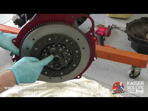 Clutch Pressure Plate Installation to Flywheel
