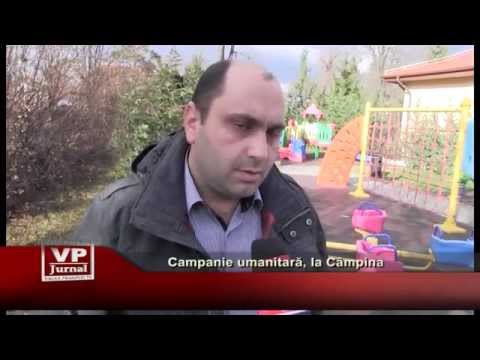 Campanie umanitara, la Campina