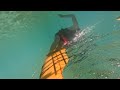 Self rescue in a West Greenland skin on frame sea kayak