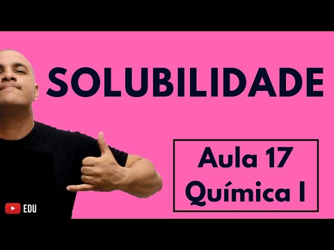 SOLUBILITY of ORGANIC and INORGANIC Compounds | Class 17 (Chemistry I)