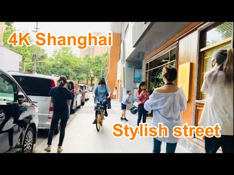 Caminhada Shanghai Huashan Road Anfu Road Wukang Road