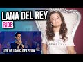 Vocal Coach Reacts to Lana Del Rey- Ride Live