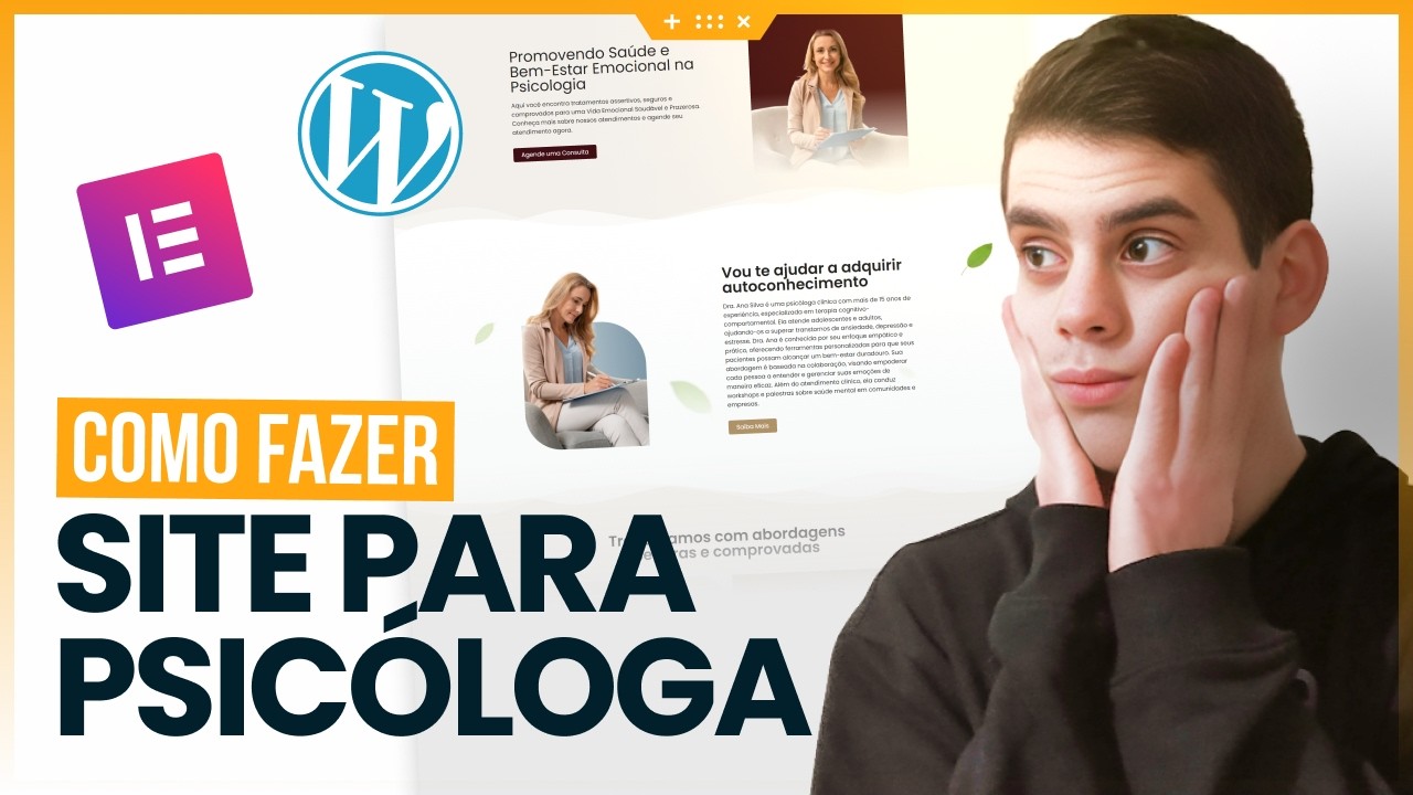 Como Criar um Site Profissional para Psicóloga  - Passo a Passo Completo