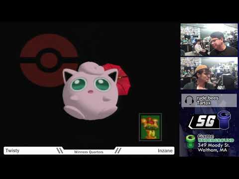 SG 20.12 SSBM - Twisty (Jigglypuff) vs. Inzane (Samus) - Melee WQF