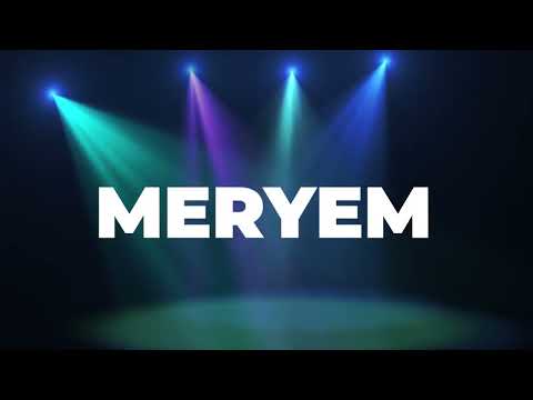 İyi ki Doğdun Meryem