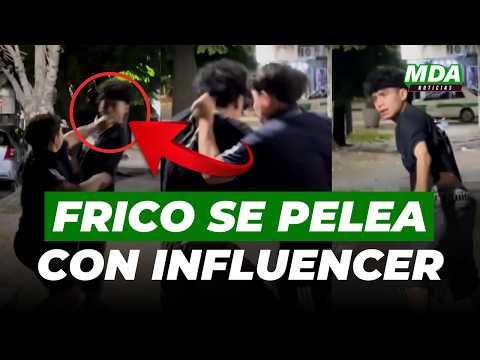 FRICO a LAS PIÑAS un INFLUENCER que lo INCREPÓ