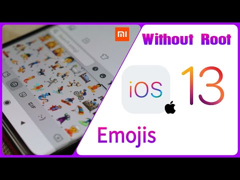 iOS 13 Emojis On Any MI Phone || Without Root 2020 Trick
