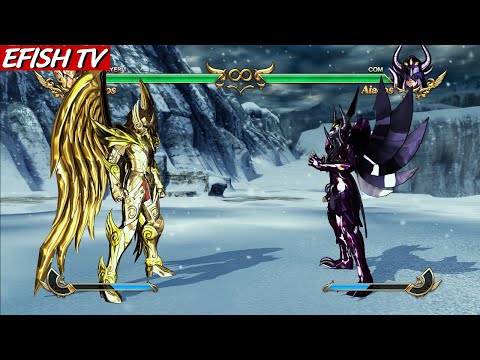 Sagittarius Aiolos God Cloth vs Garuda Aiacos (Hardest AI) - Saint Seiya: Soldiers' Soul
