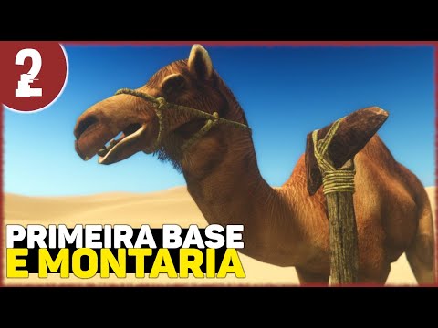 Domamos um Camelo e Construímos a Primeira Base | STARSAND 02 | Gameplay Update 0.9.0 (PC Pt-Br)