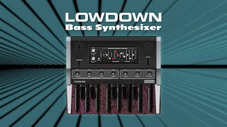 Video thumbnail for Lowdown Bass Synthesizer | Cherry Audio by Cherry Audio