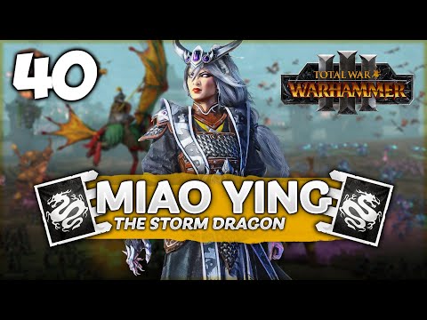 STRIKING DOWN THE ARMIES OF NURGLE! Total War: Warhammer 3 - Miao Ying - Grand Cathay Campaign #40