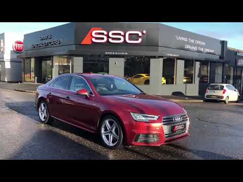 2016 Audi A4 2.0 TDI S line S Tronic (s/s) 4dr